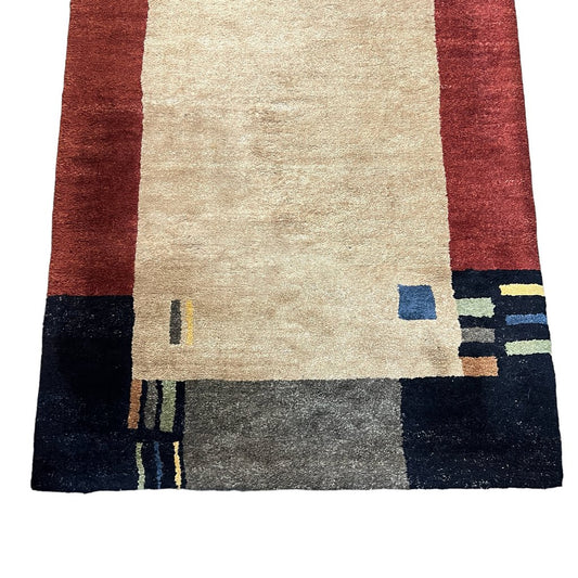 Tufenkian Hand Knotted Thick Wool Pile Runner / Rug 3x10 Kensington Suede