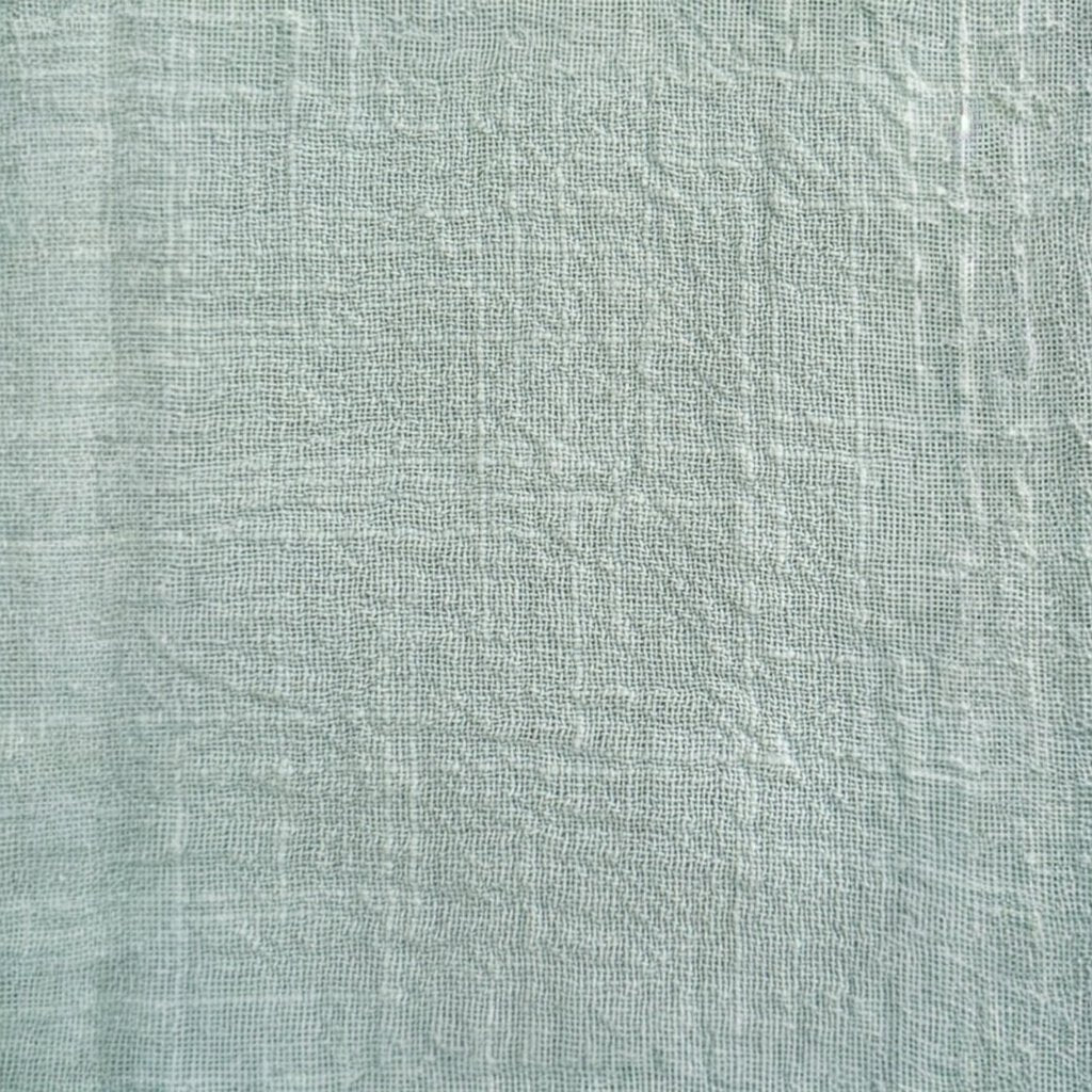 Mint Green Cotton Gauze Fringe Napkins- Set of 4