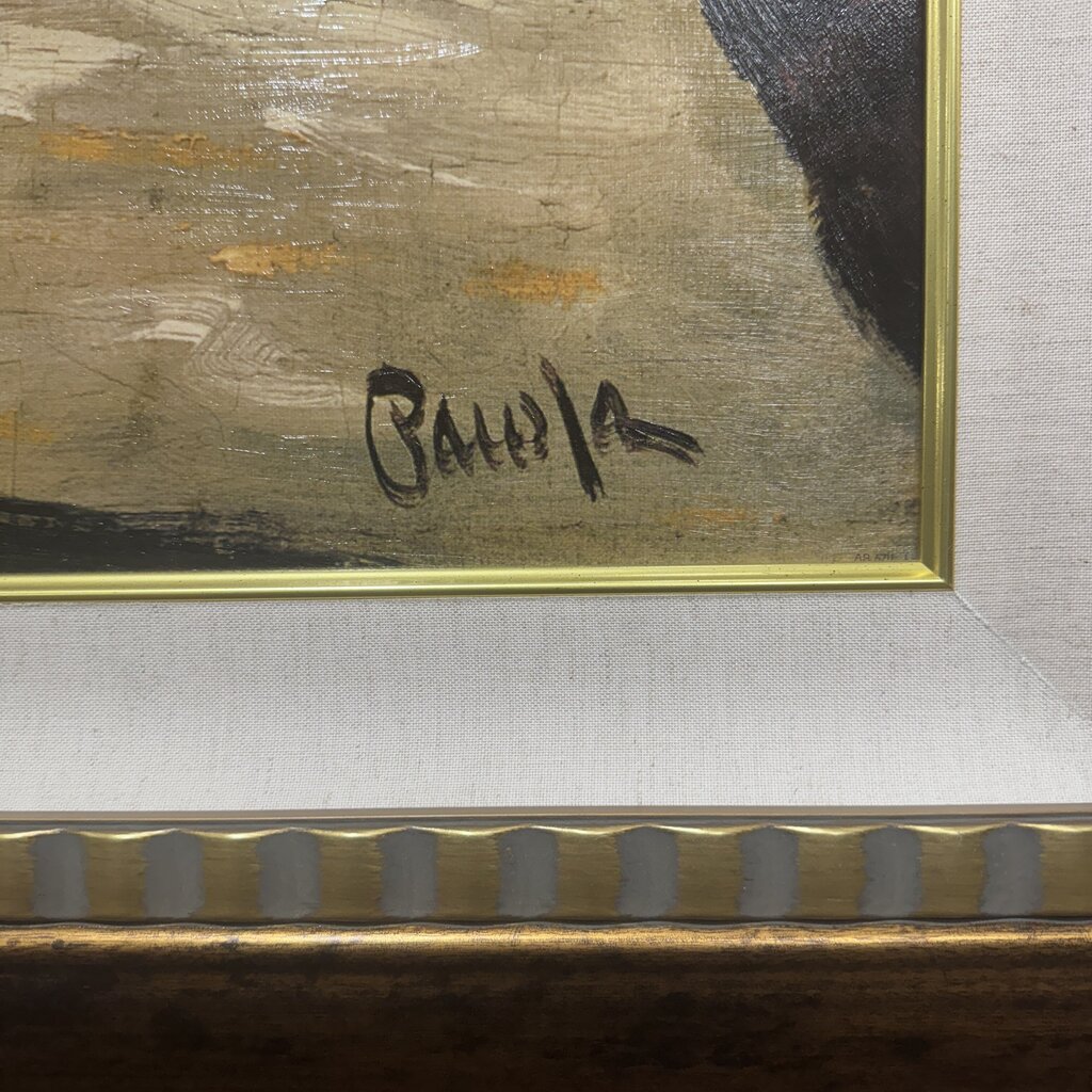 Sailboat "SANTA BARBARA" Large Embellished Giclee on Canvas by: Frederick Pawla 60Lx48H