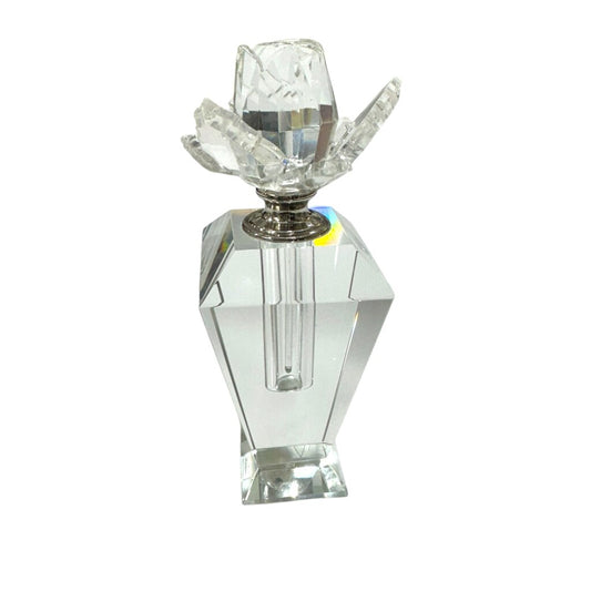 Shannon Godinger Crystal Rose Perfume Bottle