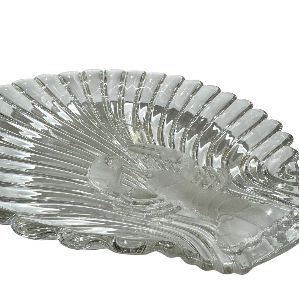 Mikasa Sea Fare Large Crystal Lobster Platter