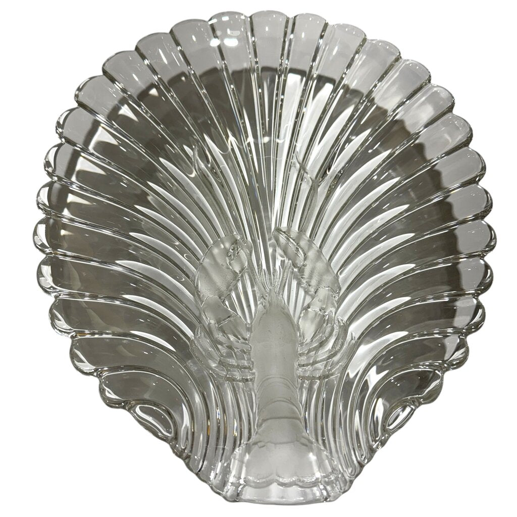Mikasa Sea Fare Large Crystal Lobster Platter