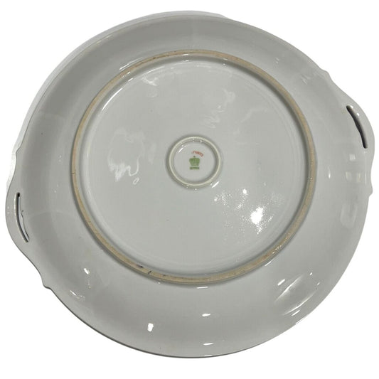 Antique Hand Painted Lavender Flowers by Nippon Cake Plate