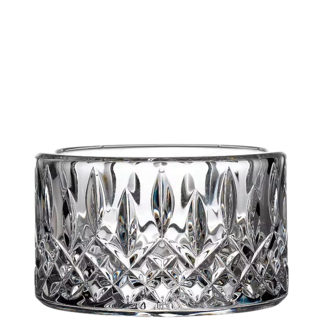 Waterford Crystal Millennium Wine Bottle Coaster 5" dia