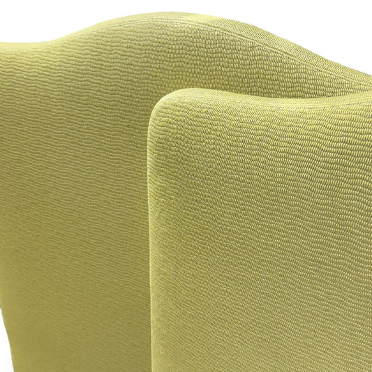 Pair of Green Upholstered Twin Headboards 39Lx53H