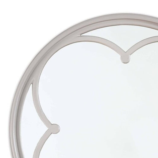 30" Lula Quatrefoil Mirror in Gray by Regina Andrew, Detroit