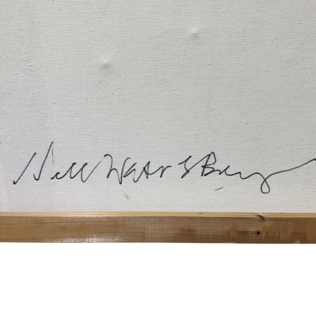 Abstract Oil Painting by CT Artist Nell Bernegger 48"x48"