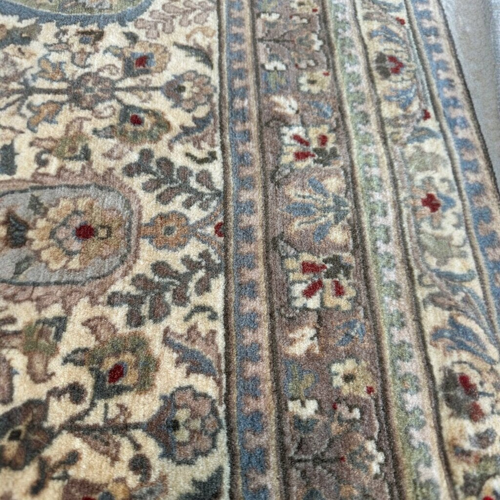 Large Floral Kashan Persian Area Rug Hand-knotted Traditional Wool Rug 12' 4" x 15' 5"