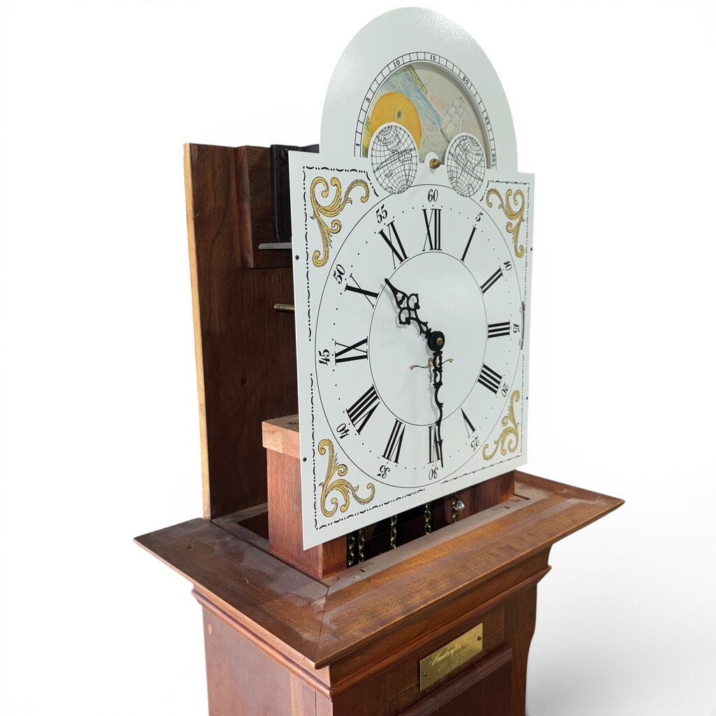 Traditional Black Forest Grandmother Clock 15Lx9.5Wx68H