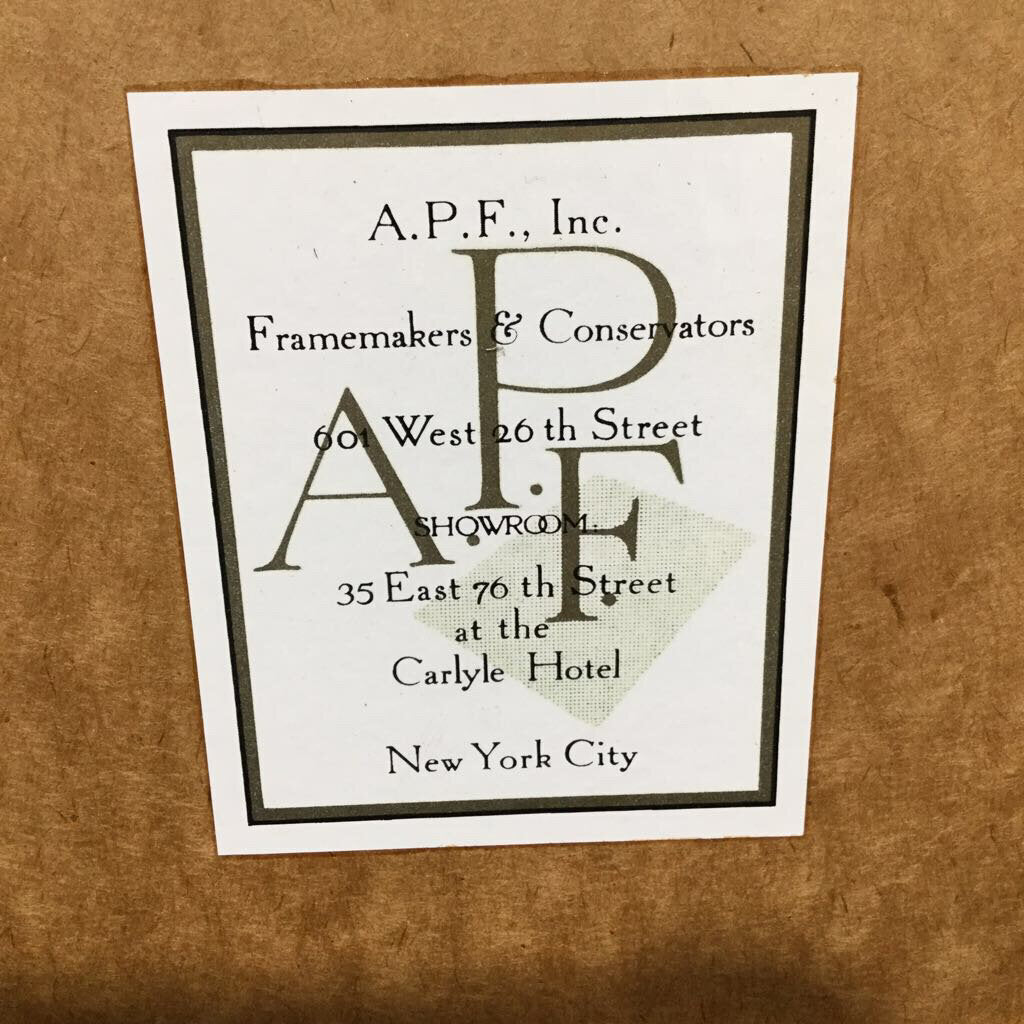 1978 Alan Jay Gaines Signed Etching "The Flying Cloud" matted and framed, 26" x 23"