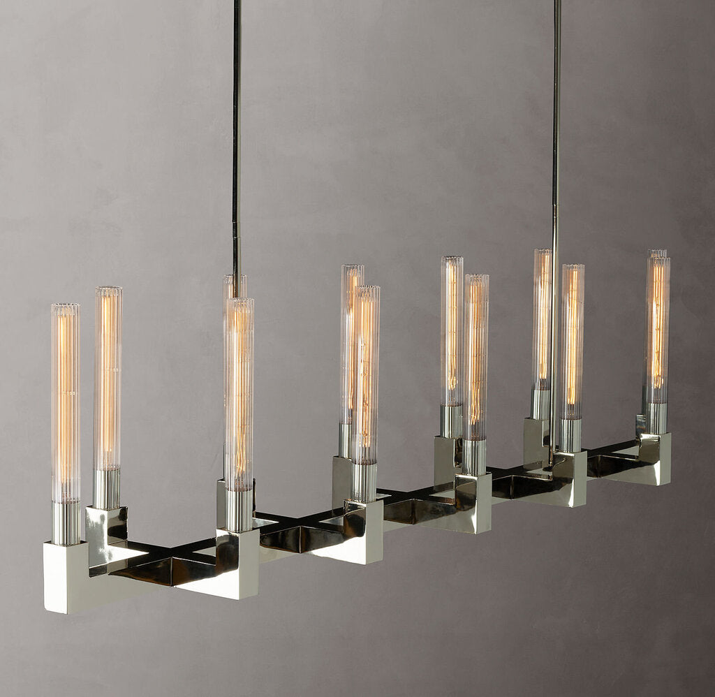 Restoration hardware online linear chandelier