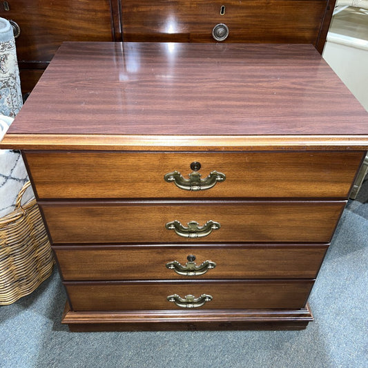 Indiana Desk Co Modern Contemp Executive Two Drawer File Cabinet 36Lx20.5Wx29H