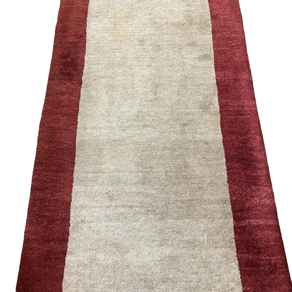 Tufenkian Hand Knotted Thick Wool Pile Runner / Rug 3x10 Kensington Suede