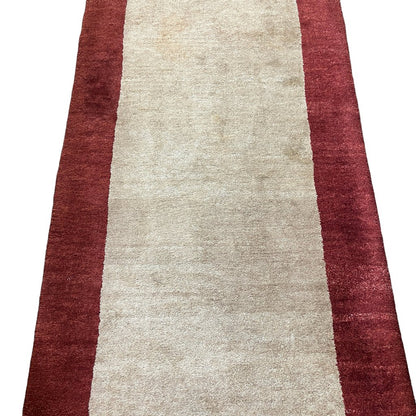 Tufenkian Hand Knotted Thick Wool Pile Runner / Rug 3x10 Kensington Suede