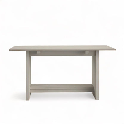 Concord Solid Wood Drop Leaf Whitewashed Console Table by: Birch Lane 60Lx18/30Wx30H