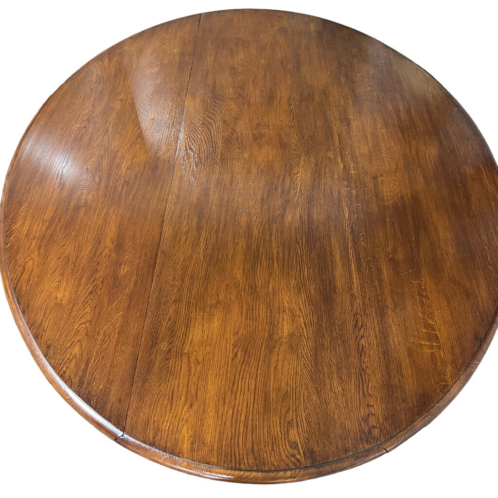 Large Oak Drop-leaf Gate-leg Dining or EntryTable 78Lx58Wx30H (22"W Closed)