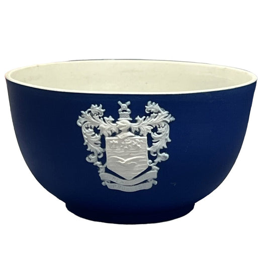 Vintage Wedgwood Blue Sugar Bowl