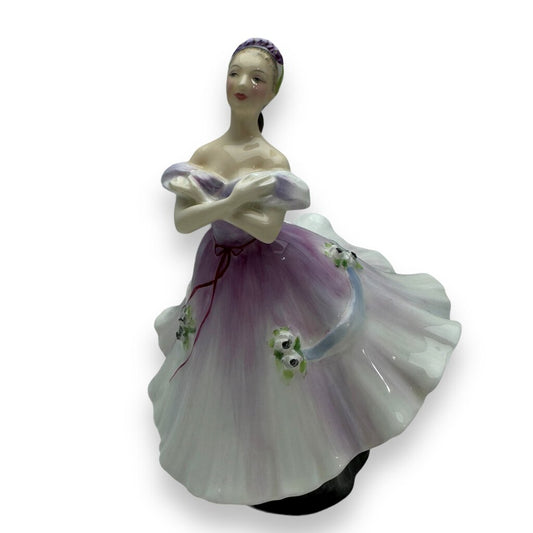 Vintage Royal Doulton "The Ballerina" Porcelain Lady Figurine