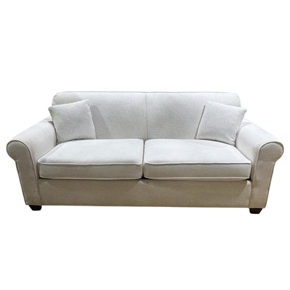 Ricky Tight-back 80" Sofa by Stanley Chair Co. Color: Nomad Snow Made in Tampa, FL 2 Pillows