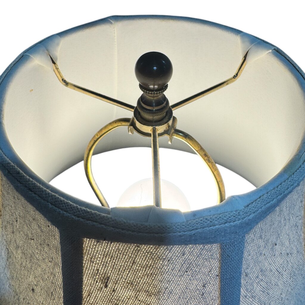 Lamp w/ Candle Lantern 28" tall