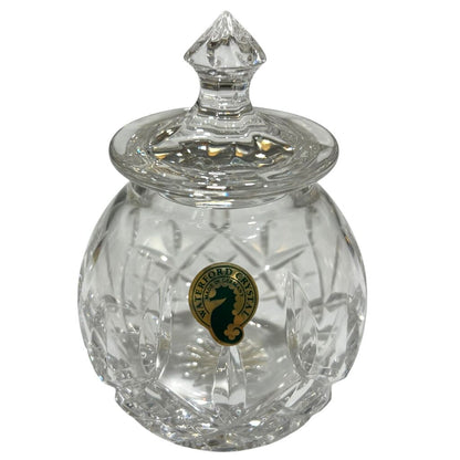Waterford Lismore Honey Jar 5" Tall