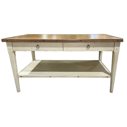 Century Coastal Distressed Coffee Table by Monarch Fine Furniture 42Lx26Wx22H