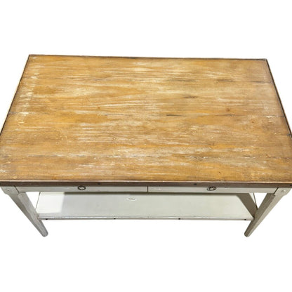 Century Coastal Distressed Coffee Table by Monarch Fine Furniture 42Lx26Wx22H