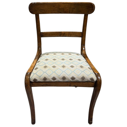 Set of 8 Solid Mahogany Dining Chairs w/ Upholstered Seats 2 Arm Chairs / 4 Side Chairs