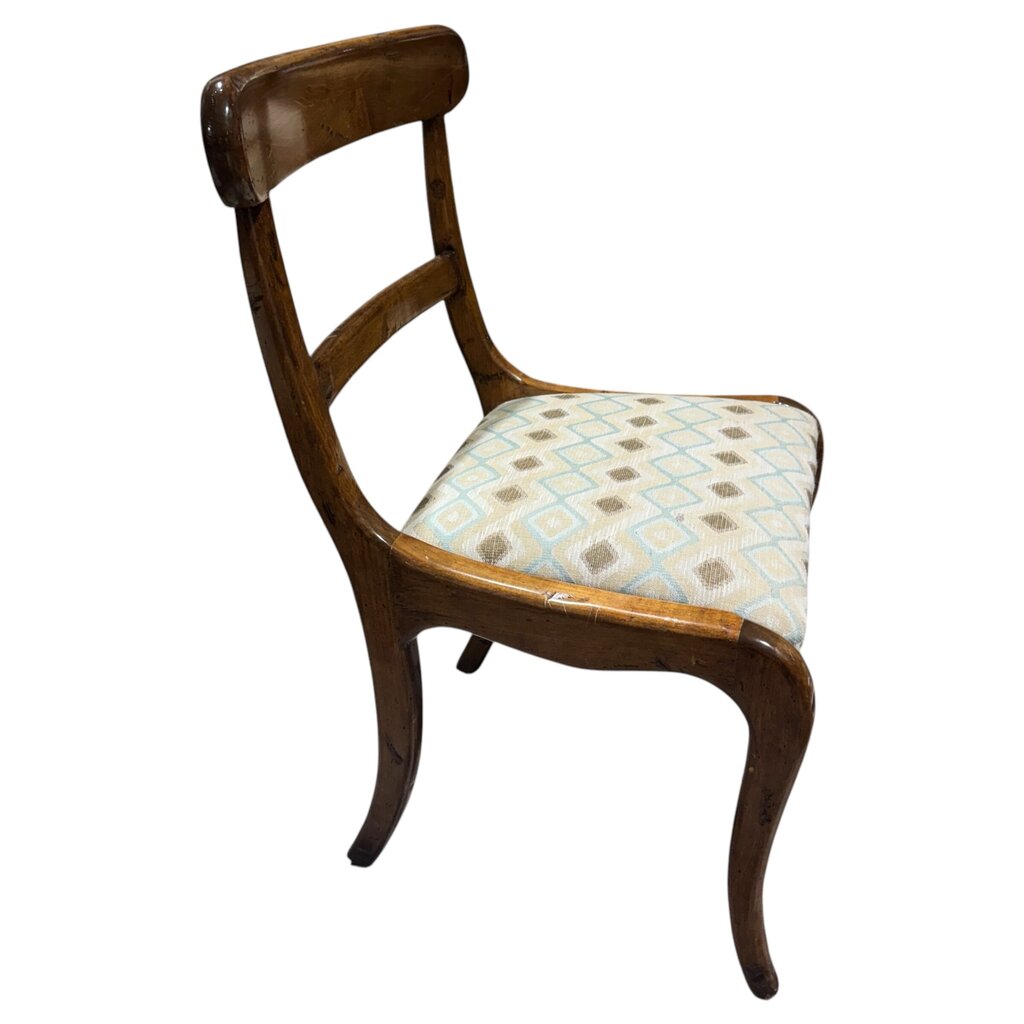 Set of 8 Solid Mahogany Dining Chairs w/ Upholstered Seats 2 Arm Chairs / 4 Side Chairs