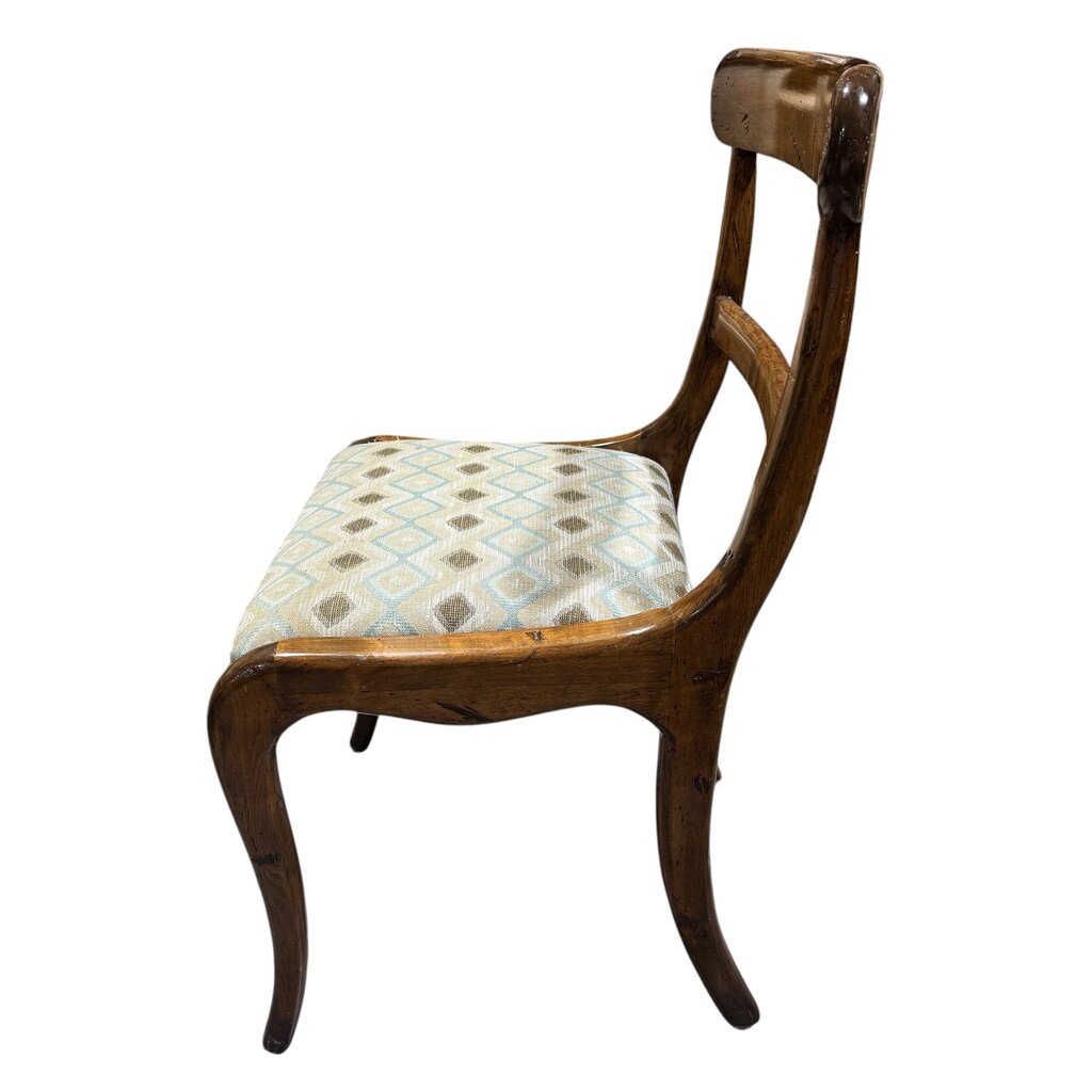 Set of 8 Solid Mahogany Dining Chairs w/ Upholstered Seats 2 Arm Chairs / 4 Side Chairs