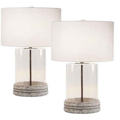 Pair of Ethan Allen Sansovino Table Lamps 28" tall