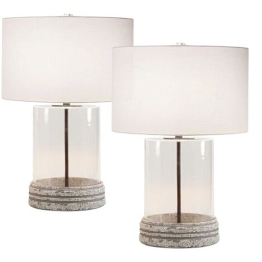Pair of Ethan Allen Sansovino Table Lamps 28" tall