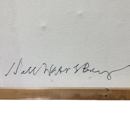 Abstract Oil Painting by CT Artist Nell Bernegger 48"x48"