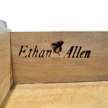 Vintage Ethan Allen Heirloom Maple Wood Chest of Drawers 24Lx19Wx30H