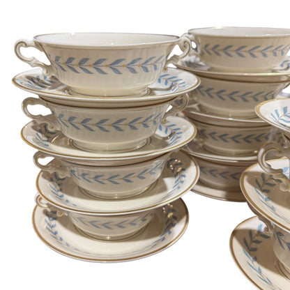 88pc Sherwood Old Ivory SYRACUSE CHINA •O•P•C•O• Made In America Service for 12 & Serving Pcs Circa: 1946 - 1967