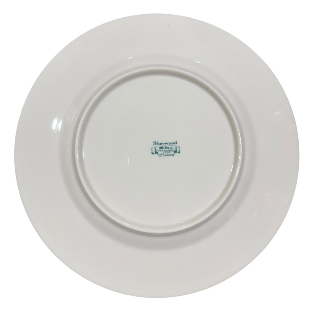 88pc Sherwood Old Ivory SYRACUSE CHINA •O•P•C•O• Made In America Service for 12 & Serving Pcs Circa: 1946 - 1967