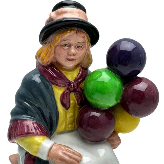 Royal Doulton "Balloon Girl" Girl with Balloons Figurine HN2818 Royal Doulton Tableware Limited 1981