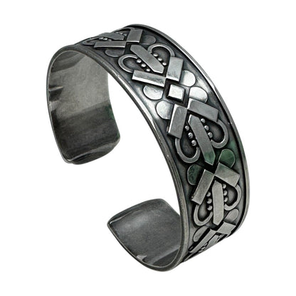 MCM Danish Georg Jensen Solid Sterling Silver Bangle Bracelet by: Harald Nielsen (1892-1977)