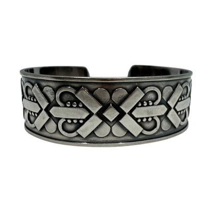 MCM Danish Georg Jensen Solid Sterling Silver Bangle Bracelet by: Harald Nielsen (1892-1977)
