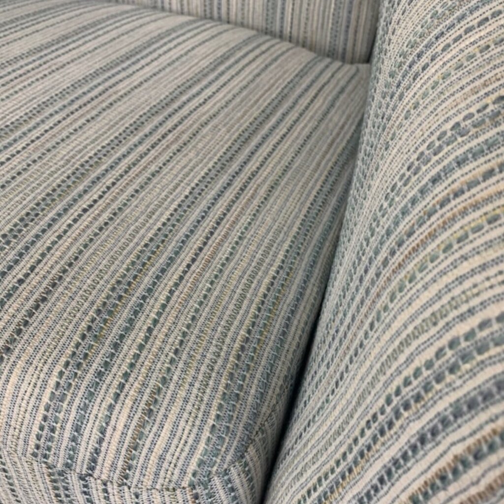 Pair of Upholstered 36" Swivel Glider Chairs Color: Easy Spa by: Stanley Chair Co. Made in FL