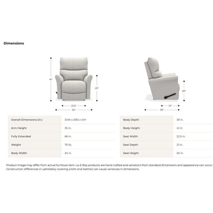 La-Z-Boy NEW Custom Order Rowan Rocker Fabric Manual Recliner 010765 C151677