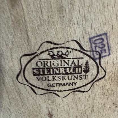 Steinbach 16.5" Christopher Columbus German Nutcracker w/owl, spinning globe Anchor & Coins Vintage Christmas Collectible German Nutcracker