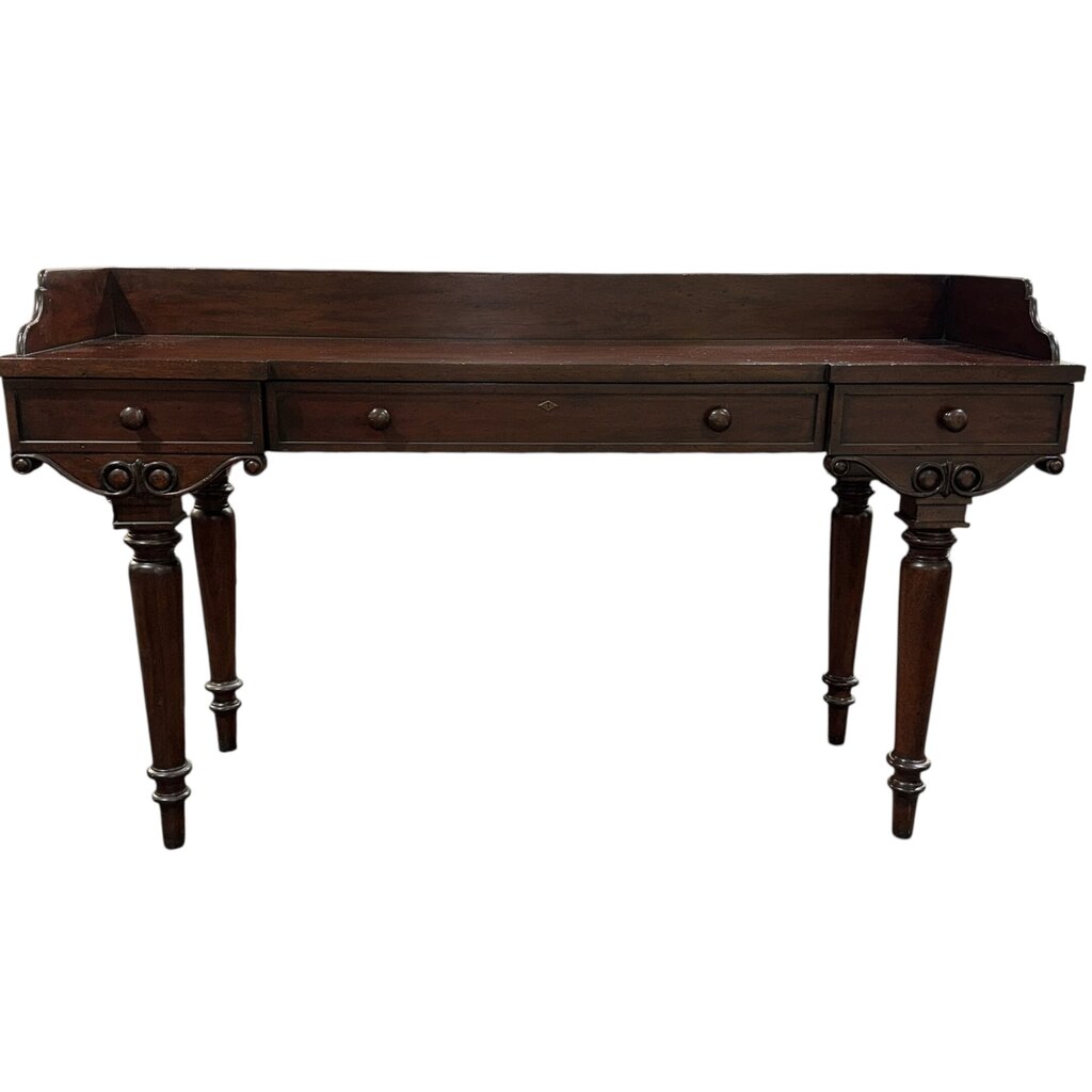 Ralph Lauren Solid Mahogany British Colonial Server or Sideboard 72Lx22Wx42H