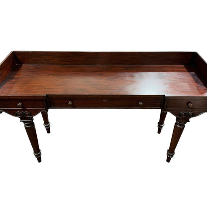 Ralph Lauren Solid Mahogany British Colonial Server or Sideboard 72Lx22Wx42H