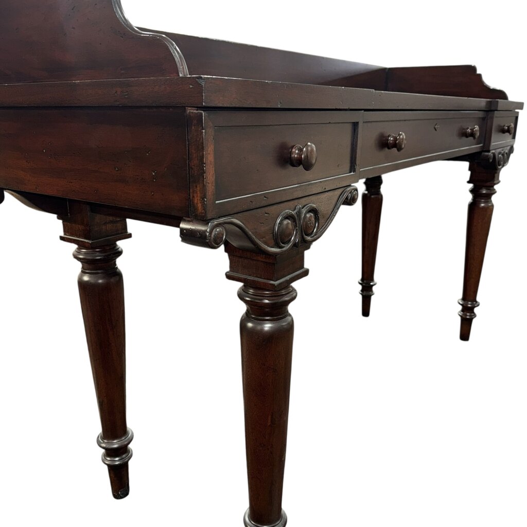 Ralph Lauren Solid Mahogany British Colonial Server or Sideboard 72Lx22Wx42H