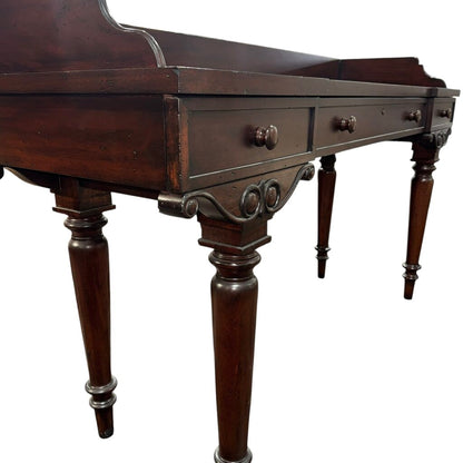 Ralph Lauren Solid Mahogany British Colonial Server or Sideboard 72Lx22Wx42H