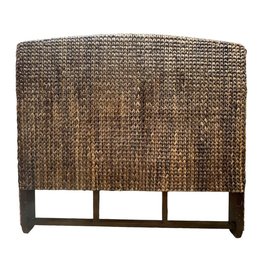 Queen Natural Banana-Leaf Headboard