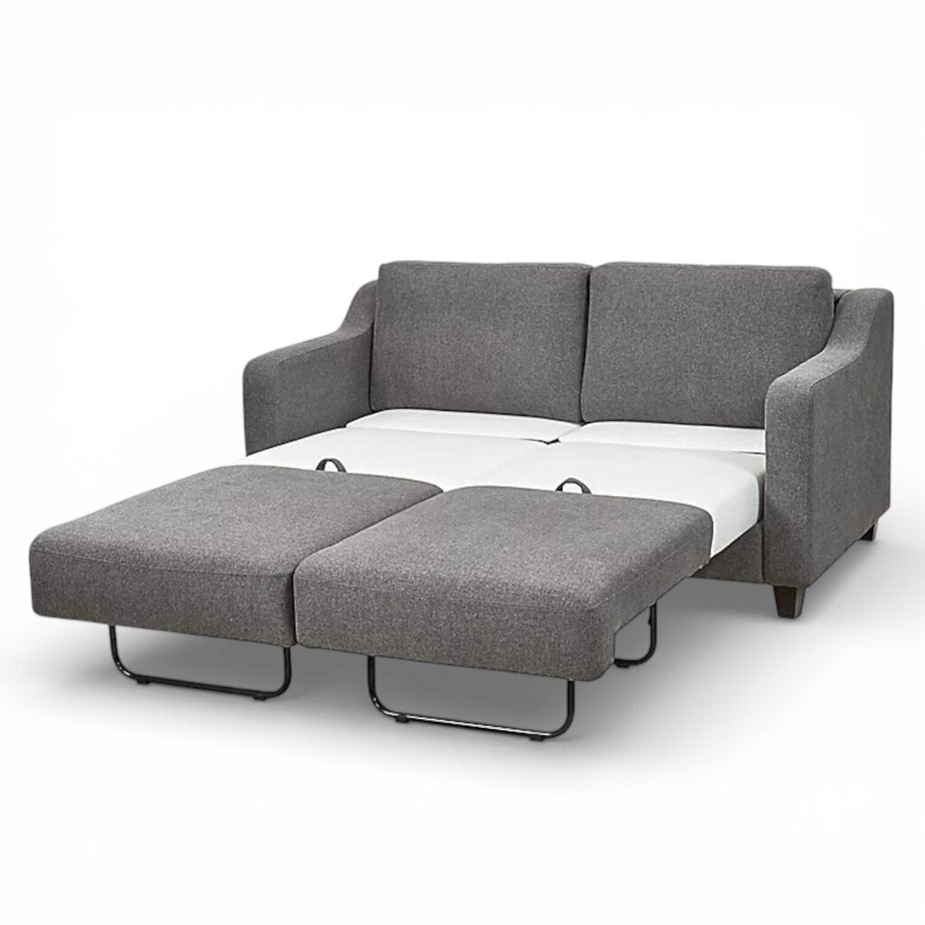 Haverty's Tribeca Queen Sleeper Sofa Twin Individual Pullout Mattresses 70Lx40Wx32H