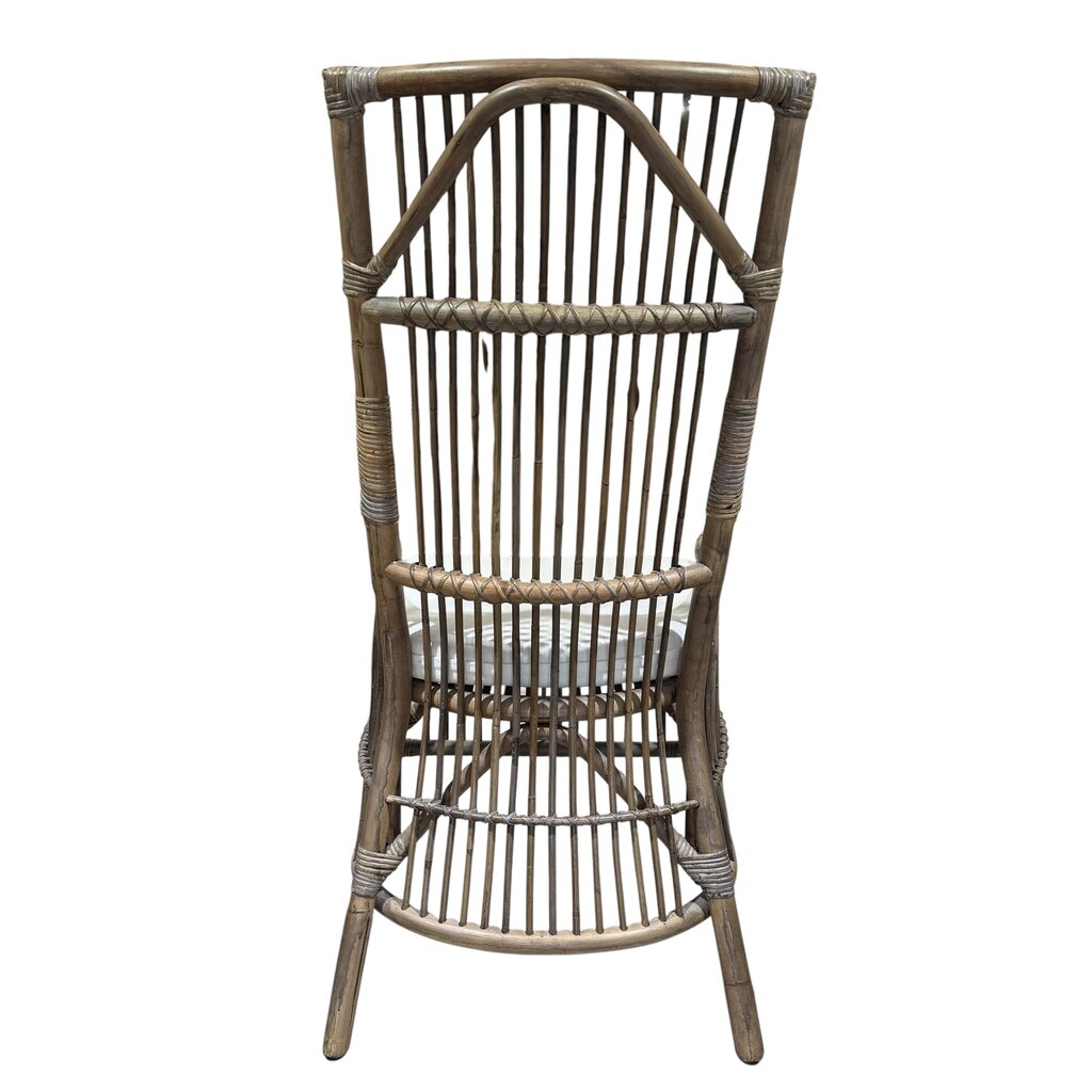 Rattan Accent Chair w/ Cushion