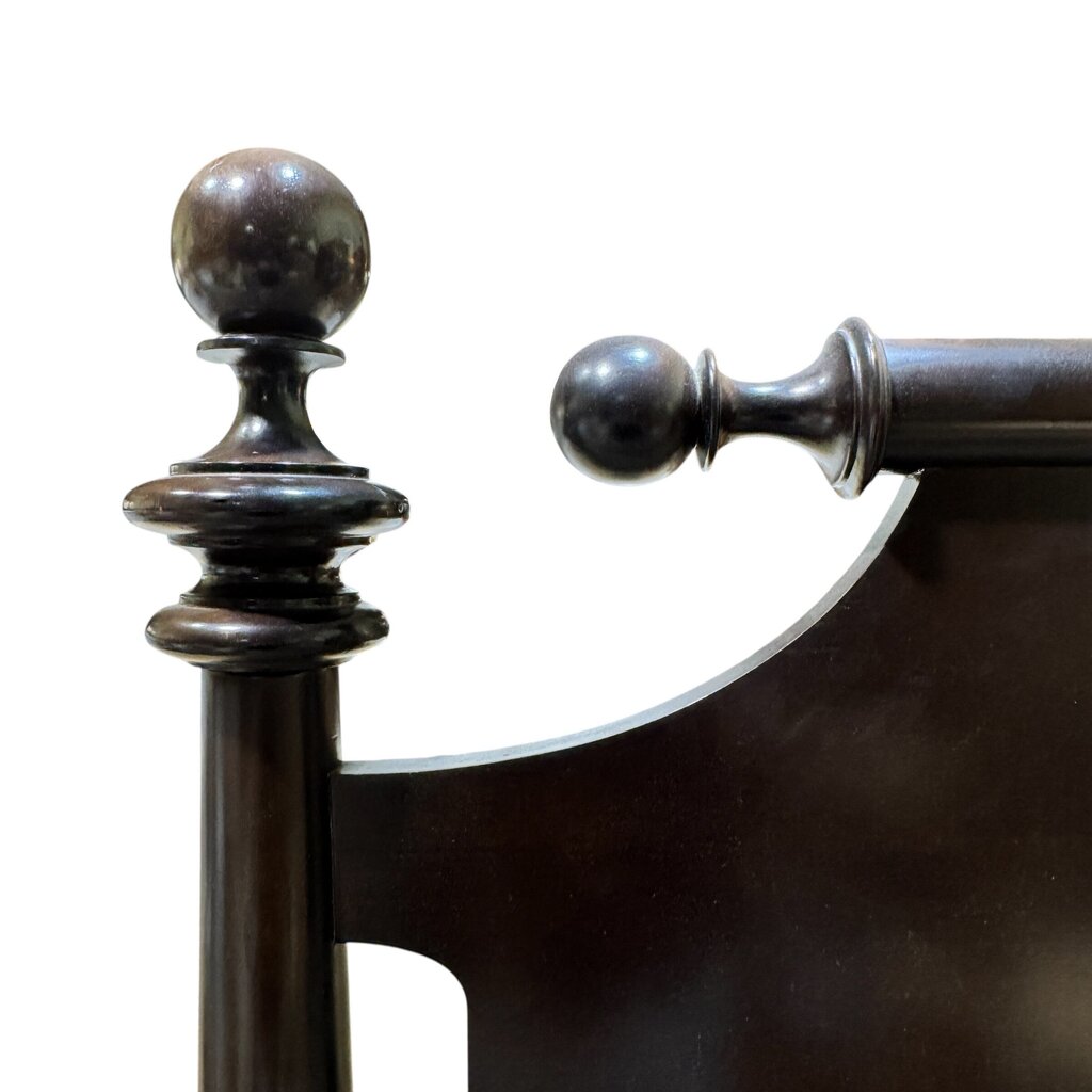 Bernhardt Clara Cannonball King Headboard in Espresso 84Lx64H